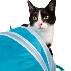 Pet Life 3-Way Kitting-Go-Seek Interactive Tunnel Cat Toy -Pet Life Elegant shop 245382 PT4. SY630 V1596723961