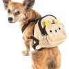 Pet Life Teddy Tails Dual-Pocketed Dog Harness Backpack