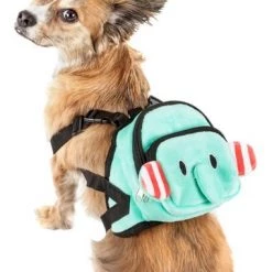 Pet Life Dumbone Dual-Pocketed Dog Harness Backpack