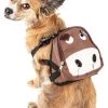 Pet Life Mooltese Large-Pocketed Dog Harness Backpack