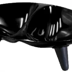 Pet Life Melamine Couture Sculpture Double Food & Water Dog Bowl