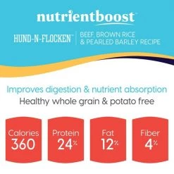 Solid Gold NutrientBoost Hund-N-Flocken Beef, Brown Rice & Pearled Barley Recipe Adult Dry Dog Food 9 Solid Gold NutrientBoost Hund-N-Flocken Beef, Brown Rice & Pearled Barley Recipe Adult Dry Dog Food -Pet Life Elegant shop 272289 PT3. SY630 V1612998095