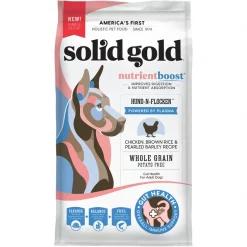 Solid Gold NutrientBoost Hund-N-Flocken Chicken, Brown Rice & Pearly Barley Recipe Adult Dry Dog Food