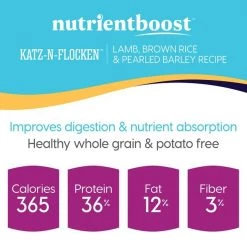 Solid Gold NutrientBoost Katz-N-Flocken Lamb, Brown Rice & Pearled Barley Recipe Dry Cat Food -Pet Life Elegant shop 272295 PT3. SY630 V1612996888