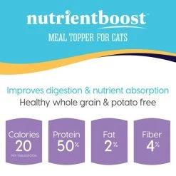 Solid Gold NutrientBoost Grain-Free Cat Food Topper, 16-oz bag -Pet Life Elegant shop 272300 PT3. SY630 V1612997480