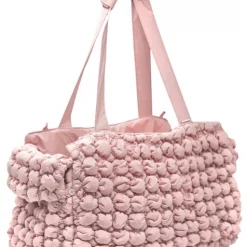 Pet Life Bubble Vogue Ultra-Plush Fashion Designer Dog & Cat Carrier