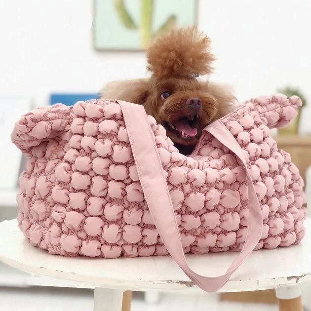 Pet Life Bubble Vogue Ultra-Plush Fashion Designer Dog & Cat Carrier 2 Pet Life Bubble Vogue Ultra-Plush Fashion Designer Dog & Cat Carrier - Image 2