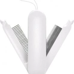 Pet Life JOYNE Multi-Functional 2-in-1 Swivel Travel Grooming Dog & Cat Comb & Deshedder