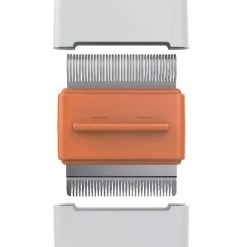 Pet Life Zipocket 2-in-1 Underake & Stainless Steel Travel Grooming Dog & Cat Comb