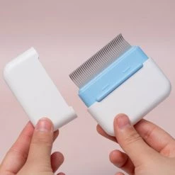 Pet Life Zipocket 2-in-1 Underake & Stainless Steel Travel Grooming Dog & Cat Comb -Pet Life Elegant shop 320047 PT4. SY630 V1633642009