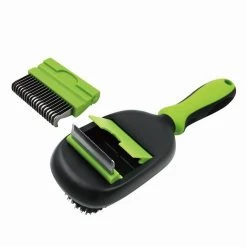 Pet Life Conversion 5-in-1 Interchangeable Dematting & Deshedding Bristle Pin & Massage Grooming Dog & Cat Comb 5 Pet Life Conversion 5-in-1 Interchangeable Dematting & Deshedding Bristle Pin & Massage Grooming Dog & Cat Comb -Pet Life Elegant shop 320061 PT2. SY630 V1633645295