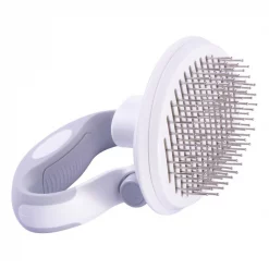 Pet Life Gyrater Travel Self-Cleaning Swivel Grooming Dog & Cat Pin Brush