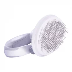 Pet Life Gyrater Travel Self-Cleaning Swivel Grooming Slicker Dog & Cat Brush