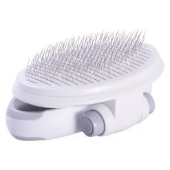 Pet Life Gyrater Travel Self-Cleaning Swivel Grooming Slicker Dog & Cat Brush -Pet Life Elegant shop 320067 PT3. SY630 V1633641404