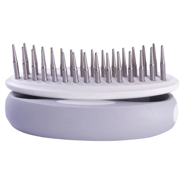 Pet Life Gyrater Swivel Travel Dual-Rowed Grooming Undercoat Dog & Cat Rake 5 Pet Life Gyrater Swivel Travel Dual-Rowed Grooming Undercoat Dog & Cat Rake - Image 5