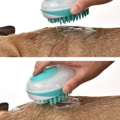 Pet Life Swasher Shampoo Dispensing Massage & Bathing Dog & Cat Brush 16 Pet Life Swasher Shampoo Dispensing Massage & Bathing Dog & Cat Brush -Pet Life Elegant shop 320087 PT7. SY630 V1633643803
