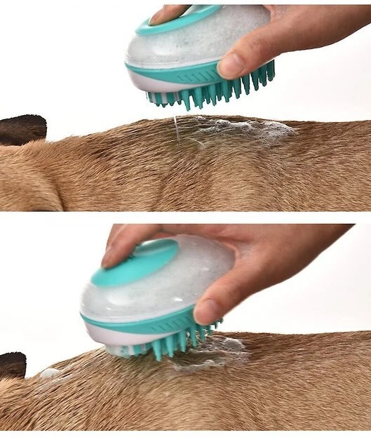 Pet Life Swasher Shampoo Dispensing Massage & Bathing Dog & Cat Brush 8 Pet Life Swasher Shampoo Dispensing Massage & Bathing Dog & Cat Brush - Image 8