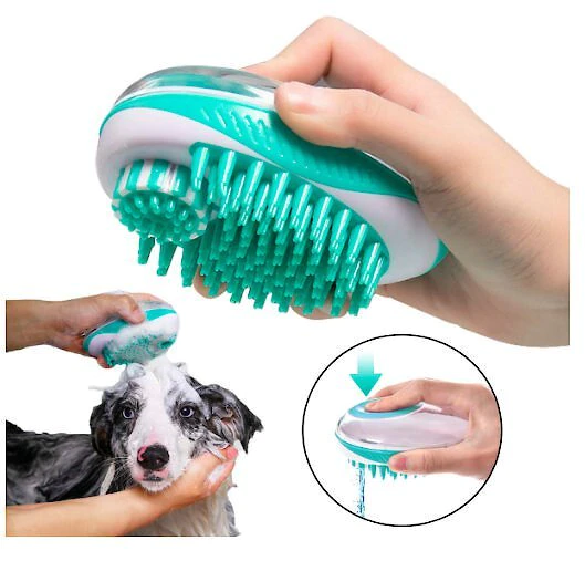 Pet Life Swasher Shampoo Dispensing Massage & Bathing Dog & Cat Brush 9 Pet Life Swasher Shampoo Dispensing Massage & Bathing Dog & Cat Brush - Image 9