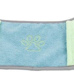 Pet Life Bryer 2-in-1 Microfiber Dog & Cat Grooming Towel & Brush -Pet Life Elegant shop 320135 PT2. SY630 V1633643489