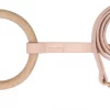 Pet Life Ever-Craft Boutique Series Beechwood & Leather Designer Dog Leash