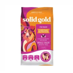 Solid Gold Star Chaser Chicken & Brown Rice with Vegetables Adult Dry Dog Food