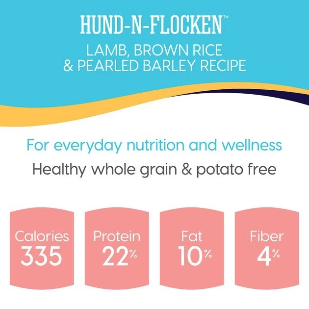 Solid Gold Hund-n-Flocken Lamb, Brown Rice & Pearled Barley Recipe Whole Grain Adult Dry Dog Food 4 Solid Gold Hund-n-Flocken Lamb, Brown Rice & Pearled Barley Recipe Whole Grain Adult Dry Dog Food - Image 4
