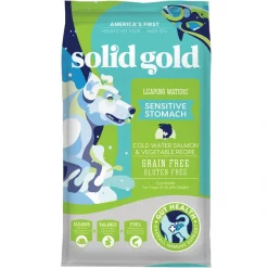Solid Gold Leaping Waters Sensitive Stomach Grain-Free Cold Water Salmon & Vegetable Dry Dog Food