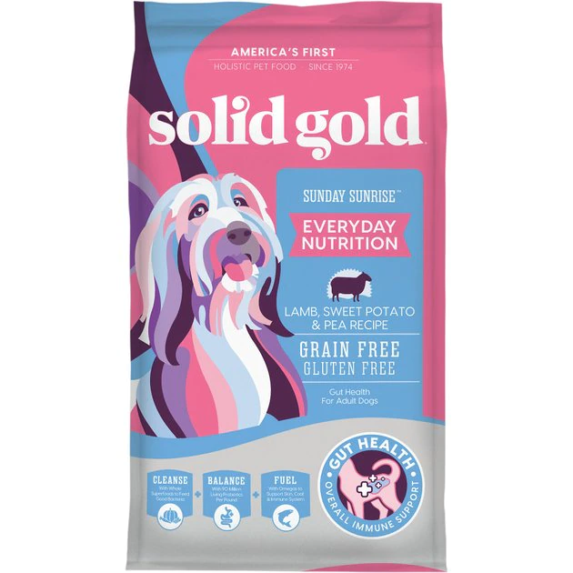 Solid Gold Sunday Sunrise Grain-Free Lamb, Sweet Potato & Pea Dry Dog Food 1 Solid Gold Sunday Sunrise Grain-Free Lamb, Sweet Potato & Pea Dry Dog Food