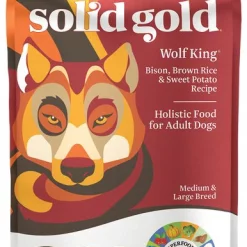 Solid Gold Wolf King Bison & Brown Rice Recipe with Sweet Potatoes Large Breed Adult Dry Dog Food