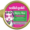 Solid Gold Mighty Mini Turkey & Hearty Vegetable Recipe in Gravy Grain-Free Small Breed Dog Food Cups