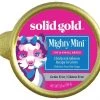 Solid Gold Mighty Mini Chicken, Salmon & Vegetable Recipe in Gravy Grain-Free Small & Medium Breed Dog Food Cups