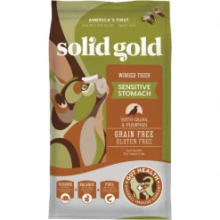 Solid Gold Winged Tiger with Quail & Pumpkin Grain-Free Sensitive Stomach Adult Dry Cat Food