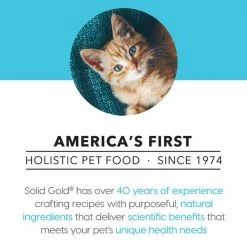 Solid Gold Holistic Delights Creamy Bisque with Tuna & Coconut Milk Grain-Free Cat Food Pouches -Pet Life Elegant shop 99364 PT5. SY630 V1543524439