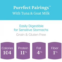 Solid Gold Purrfect Pairings Savory Mousse with Tuna & Goat Milk Grain-Free Cat Food Cups -Pet Life Elegant shop 99374 PT2. SY630 V1543527764