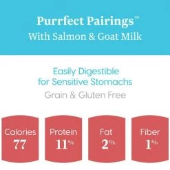Solid Gold Purrfect Pairings Savory Mousse with Salmon & Goat Milk Grain-Free Cat Food Cups -Pet Life Elegant shop 99378 PT2. SY630 V1543527774