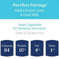 Solid Gold Purrfect Pairings Savory Mousse with Chicken Liver & Goat Milk Grain-Free Cat Food Cups -Pet Life Elegant shop 99382 PT2. SY630 V1543527739